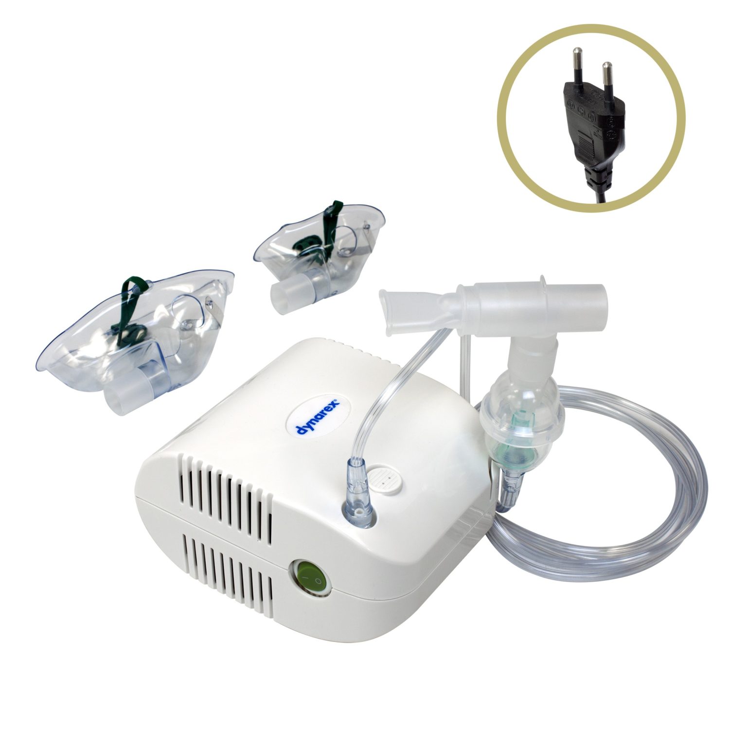 Dynarex Portable Compact Compressor Nebulizer Resp O2 6 Pack Medic