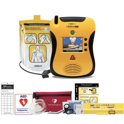 Defibtech Lifeline VIEW AED (DDU-2300) w/ Standard 4-yr Battery