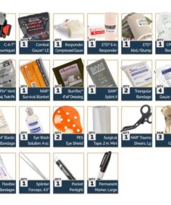 Alternative view of Patrol Vehicle Trauma Kit with Combat Gauze, North American Rescue