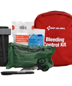 Bleeding Control Kit for CO, IN, TN, VA, WA State Regulation, Fabric Pouch