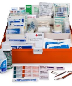 First Responder First Aid Kit, Large, 269 Piece Plastic Case