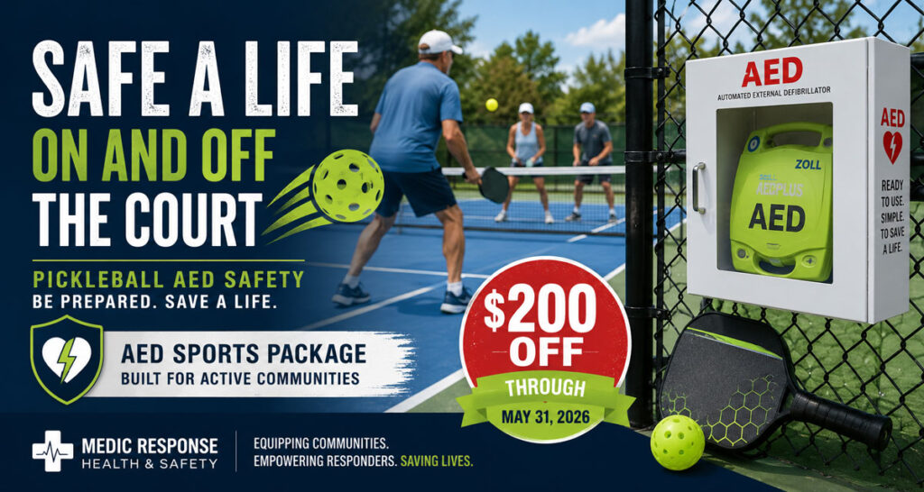 Pickleball AED Sports Package
