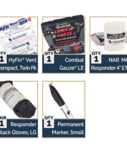 Alternative view of Enhanced Trauma Aid Kit (ETAK) - With Combat Gauze LE - Black