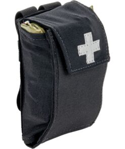 Mini Trauma Aid Kit (Mini-TAK) - w/ Combat Gauze LE - Black