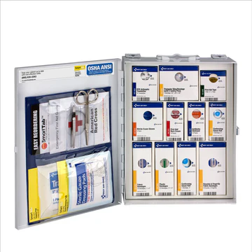25 Person Medium Metal SmartCompliance First Aid Cabinet without Medications