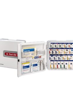 Smart Compliance Complete First Aid Plastic Cabinet, ANSI 2021 A+ without Meds
