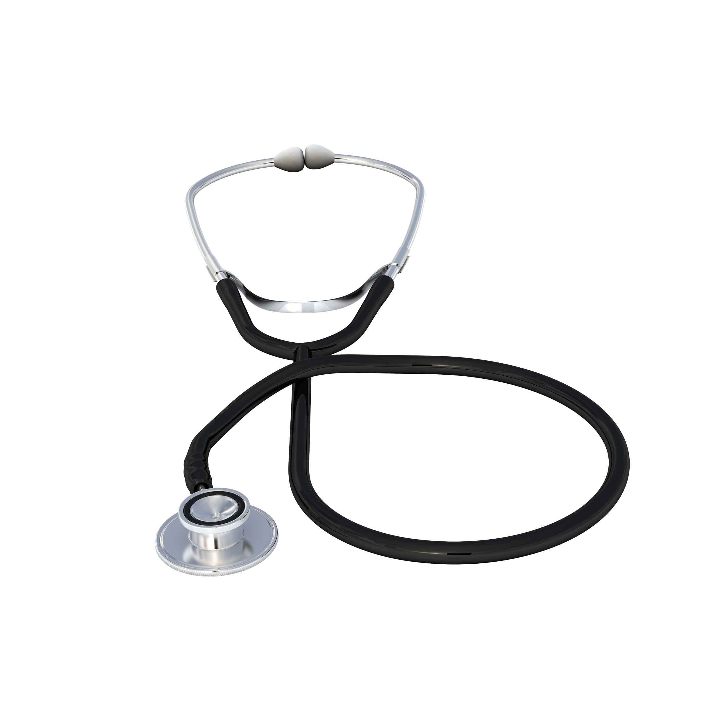Dynarex 7111 Dual Head Stethoscope Black